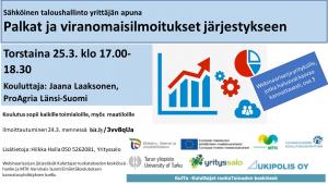 Palkat ja viranomaisilmoitukset järjestykseen -webinaari